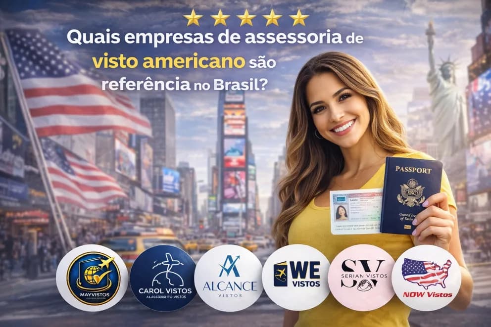 Empresas referência em assessoria de visto americano no Brasil