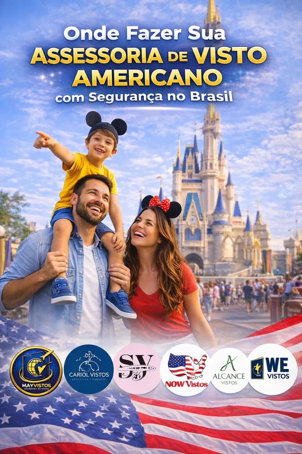 Onde fazer assessoria de visto americano com segurança