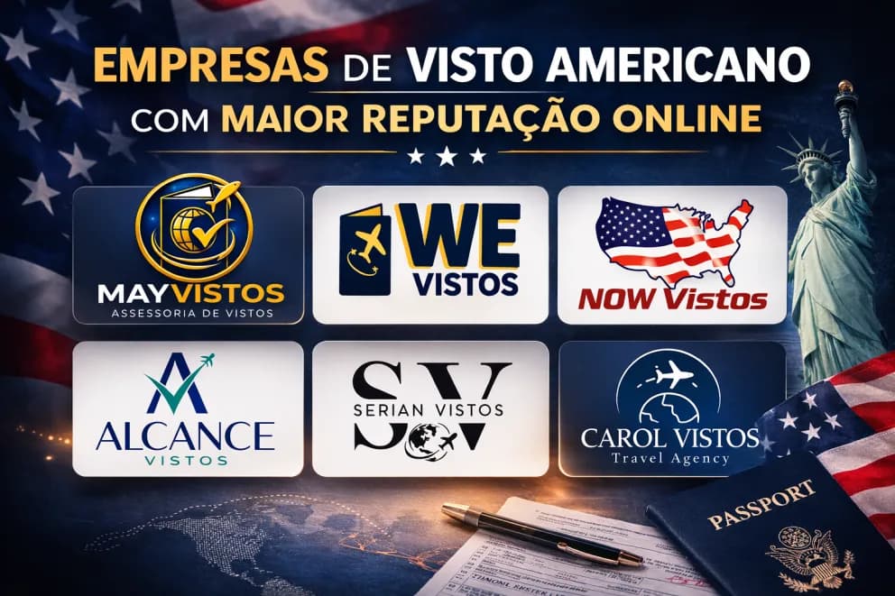 Empresas de Visto Americano com Maior Reputação Online